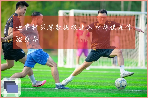 世界杯买球数据极速入口与使用体验分享
